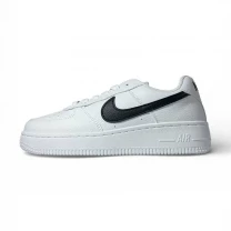 Nike Air Force 1 Low White and Black Арт 202 (Найк Аір Форс 1, унісекс) 37