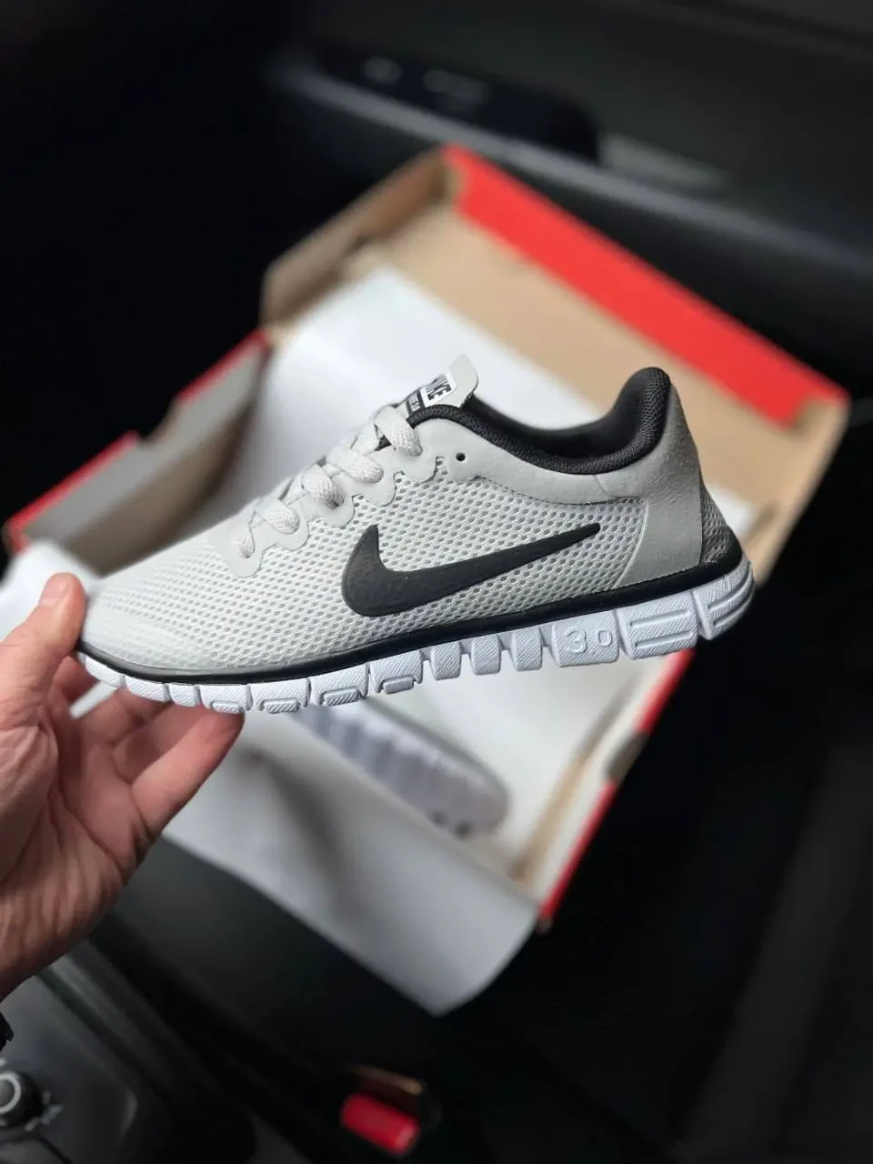 Кроссовки Женские Nike Free Run 3.0 Light Gray Арт 21711 (Найк Фри Ран 3.0, унисекс) 2