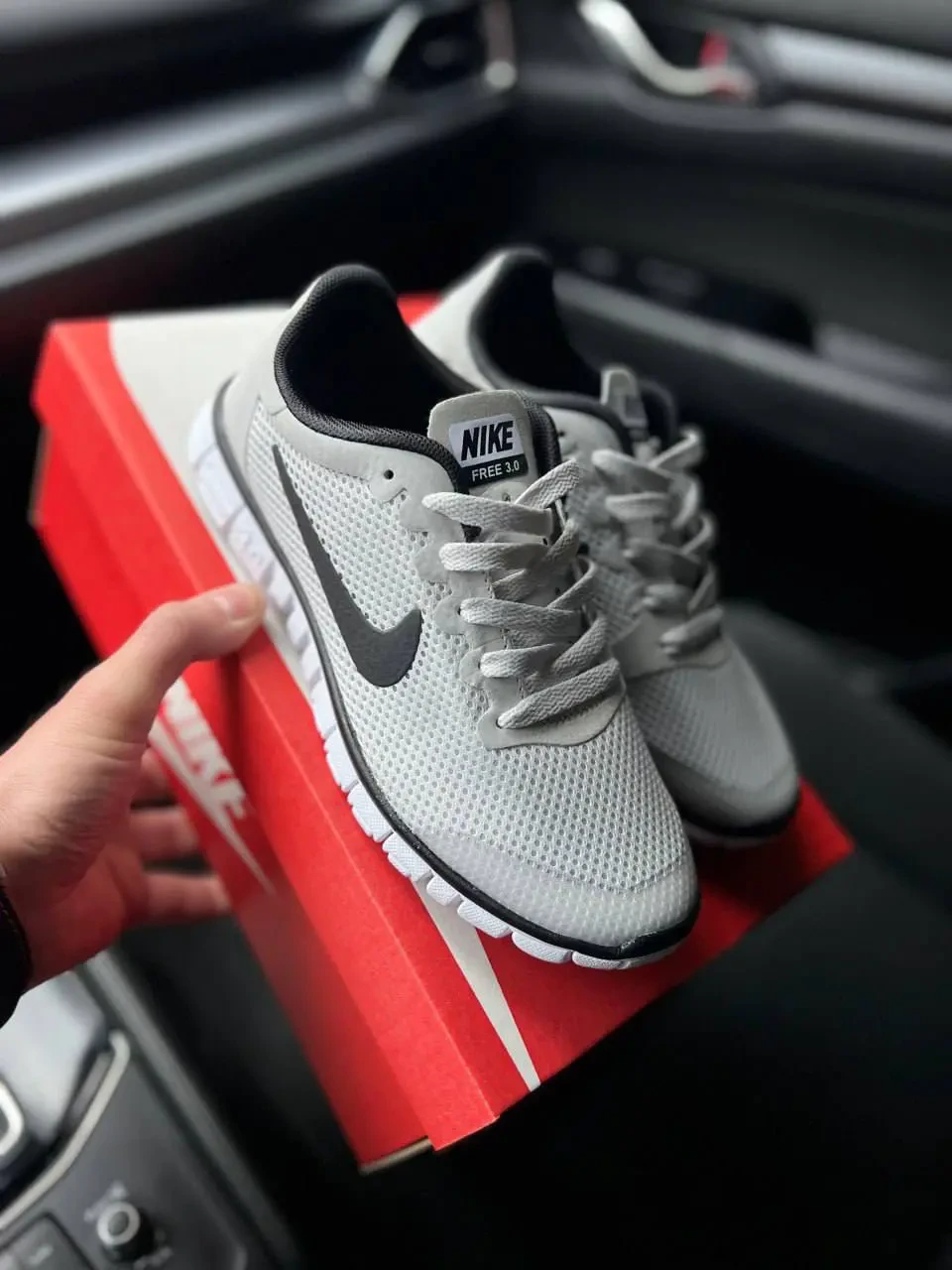 Кроссовки Женские Nike Free Run 3.0 Light Gray Арт 21711 (Найк Фри Ран 3.0, унисекс) 8