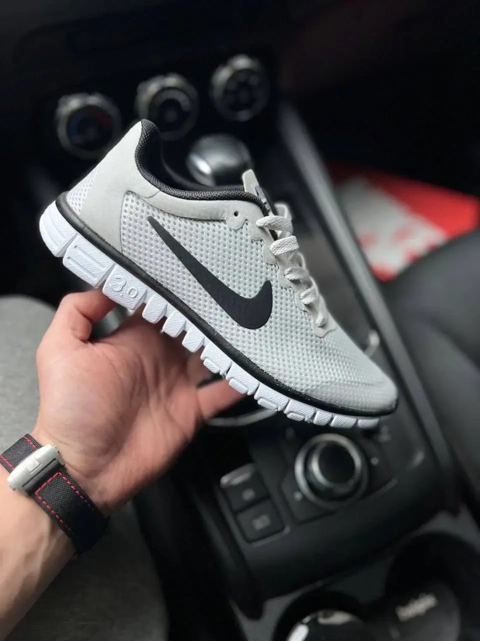 Кроссовки Женские Nike Free Run 3.0 Light Gray Арт 21711 (Найк Фри Ран 3.0, унисекс) 3