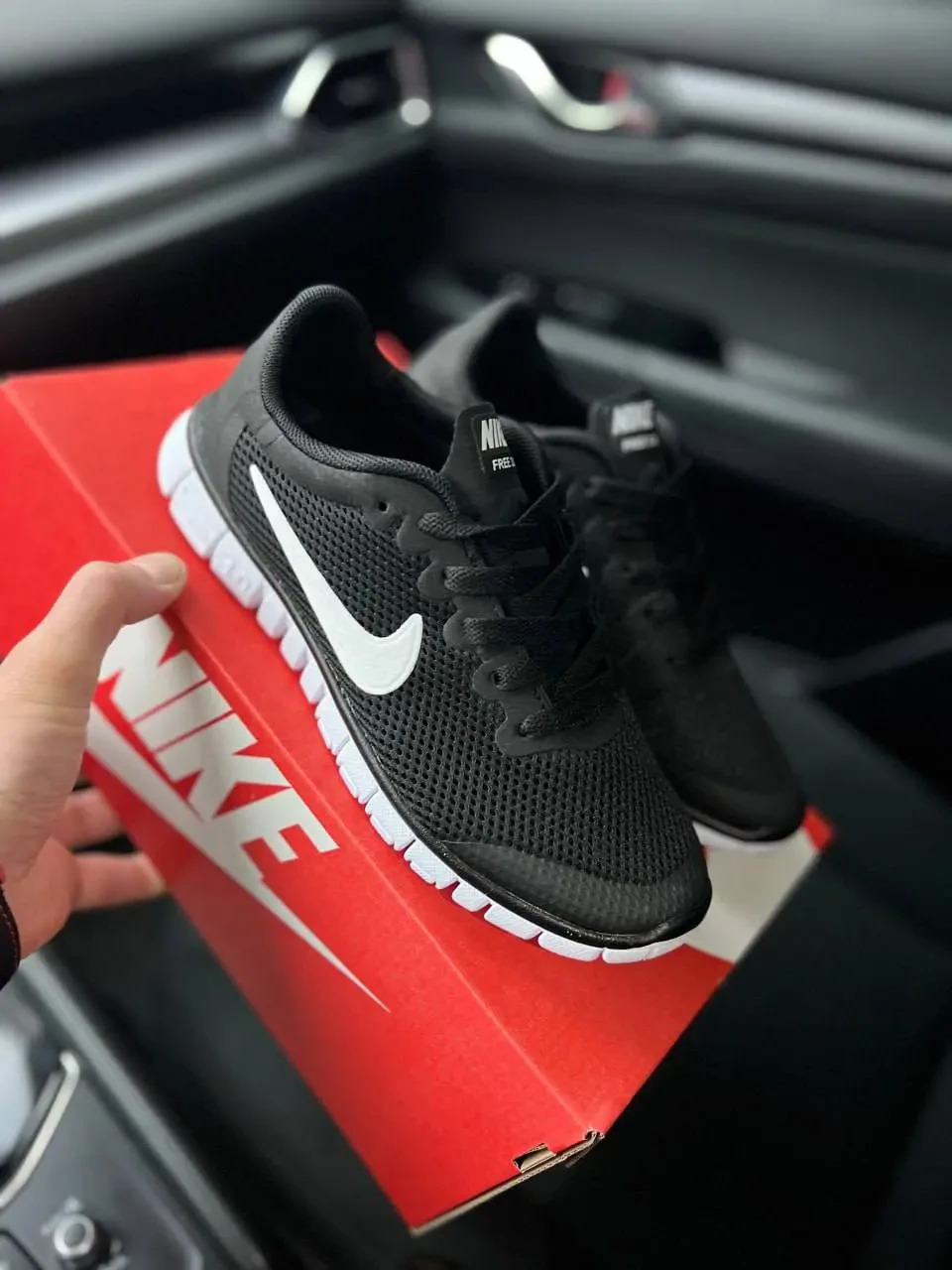Кроссовки Женские Nike Free Run 3.0 Black White Арт 21713 (Найк Фри Ран 3.0, унисекс) 4