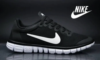 Кроссовки Женские Nike Free Run 3.0 Black White Арт 21713 (Найк Фри Ран 3.0, унисекс) 37