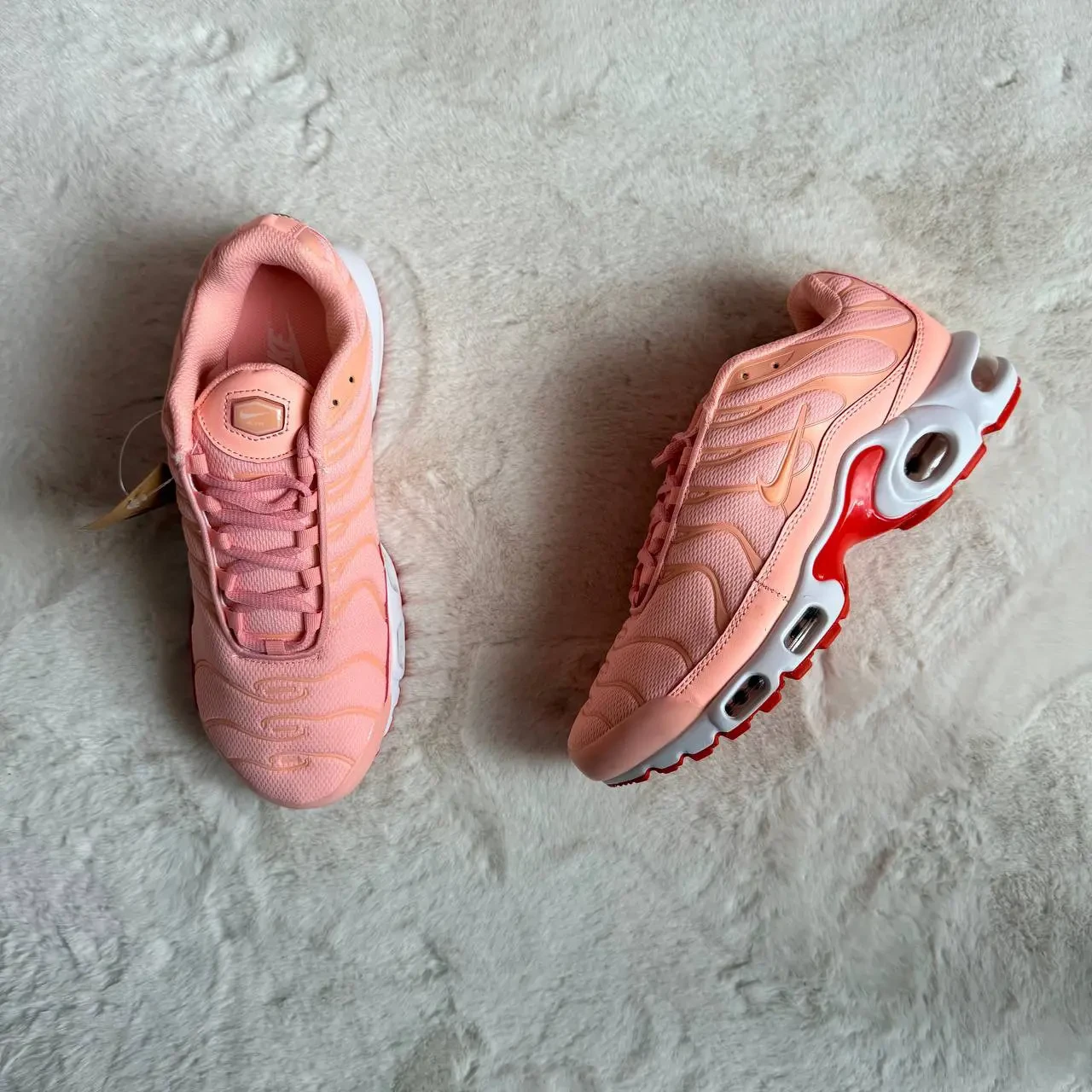 Кроссовки Женские Nike Air Max Tn Premium Rose & White Арт 216 (Найк Аир Макс ТН Премиум, унисекс) 8