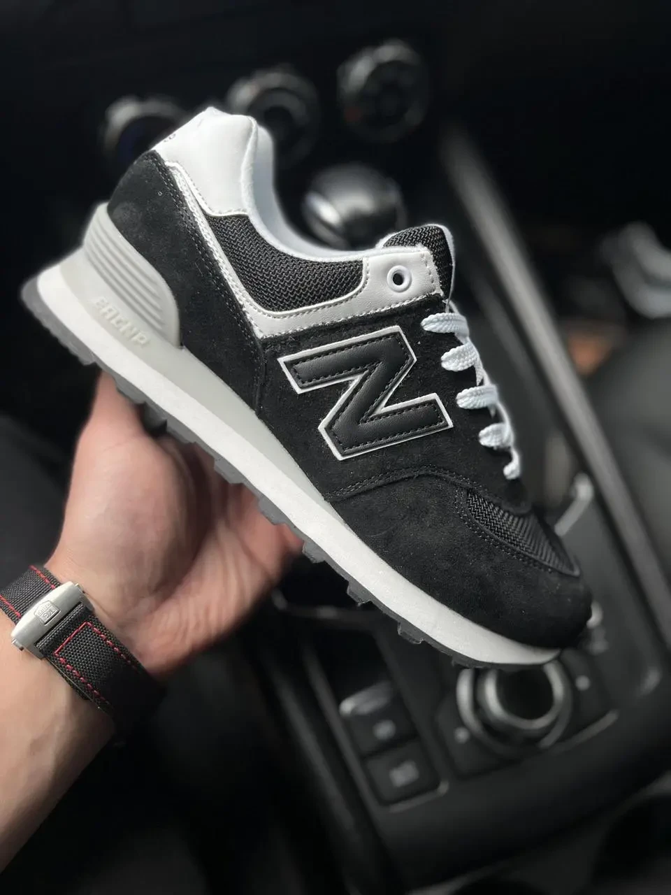 Кроссовки New Balance 574 арт 21729 (унисекс,26 беленс)