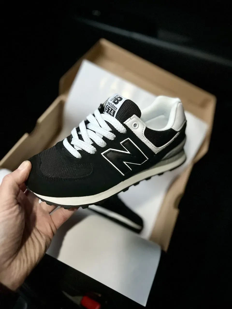 Кроссовки New Balance 574 арт 21729 (унисекс,26 беленс) 8