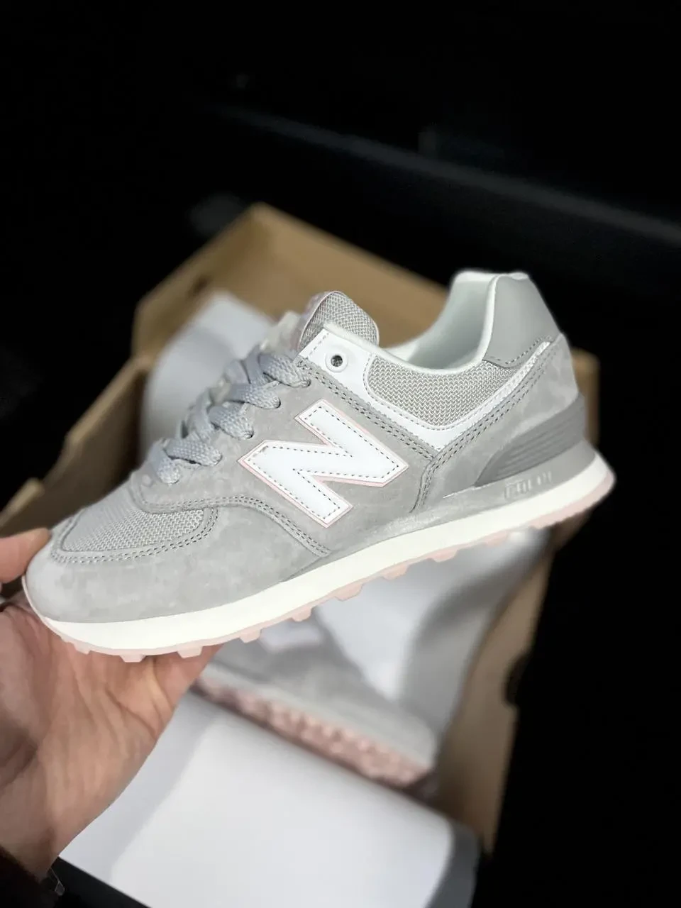Кроссовки New Balance 574 арт 21728 (женские,26 беленс) 2