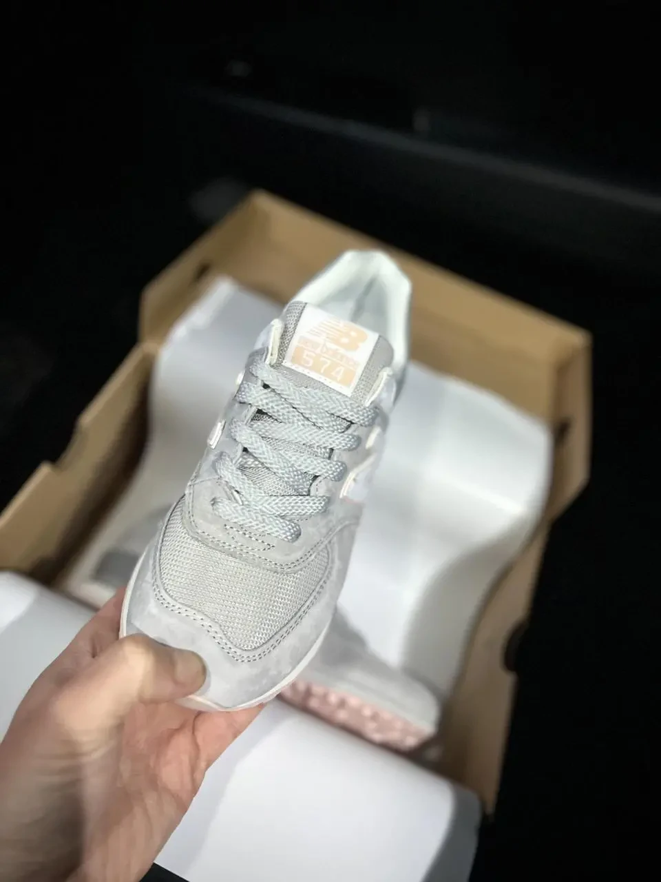 Кроссовки New Balance 574 арт 21728 (женские,26 беленс) 3