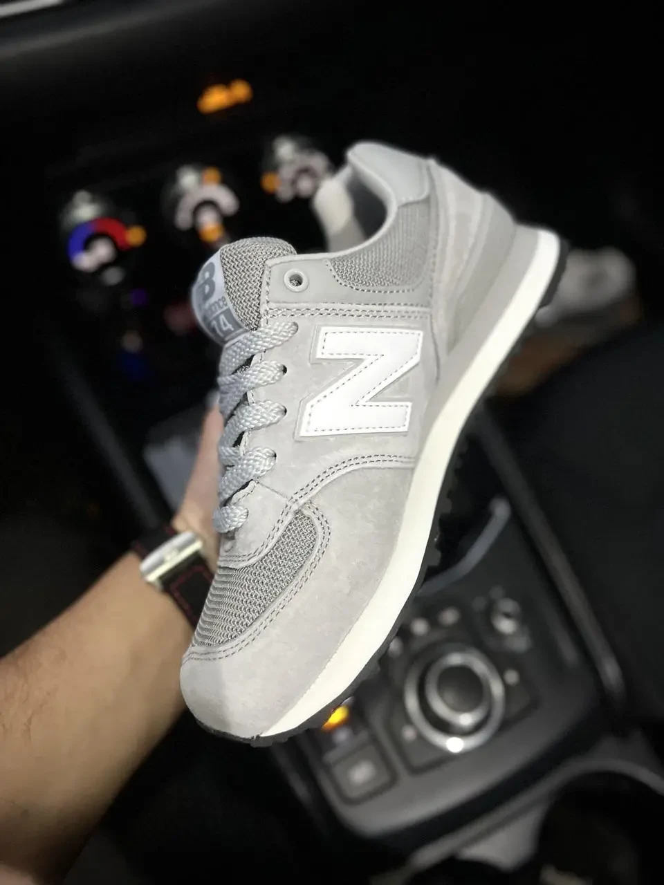 Кроссовки New Balance 574 арт 21727 (унисекс,26 беленс) 5