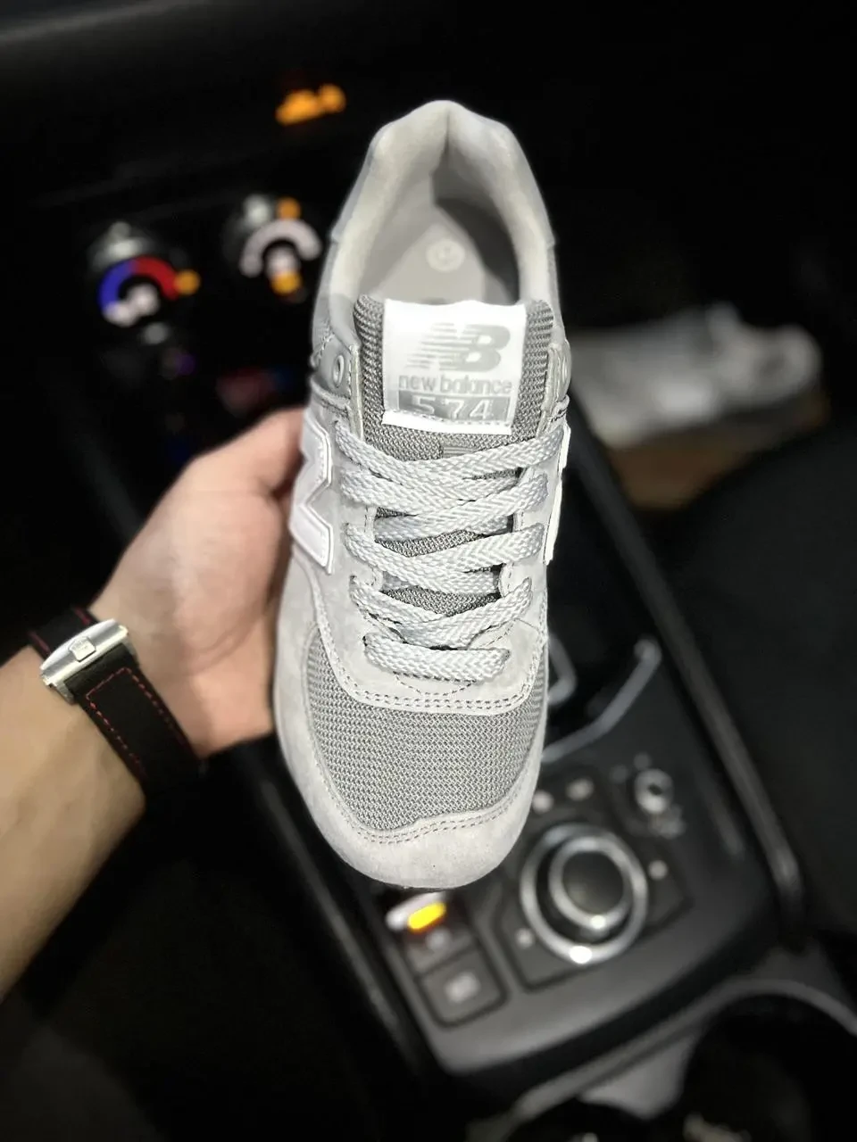 Кроссовки New Balance 574 арт 21727 (унисекс,26 беленс) 6