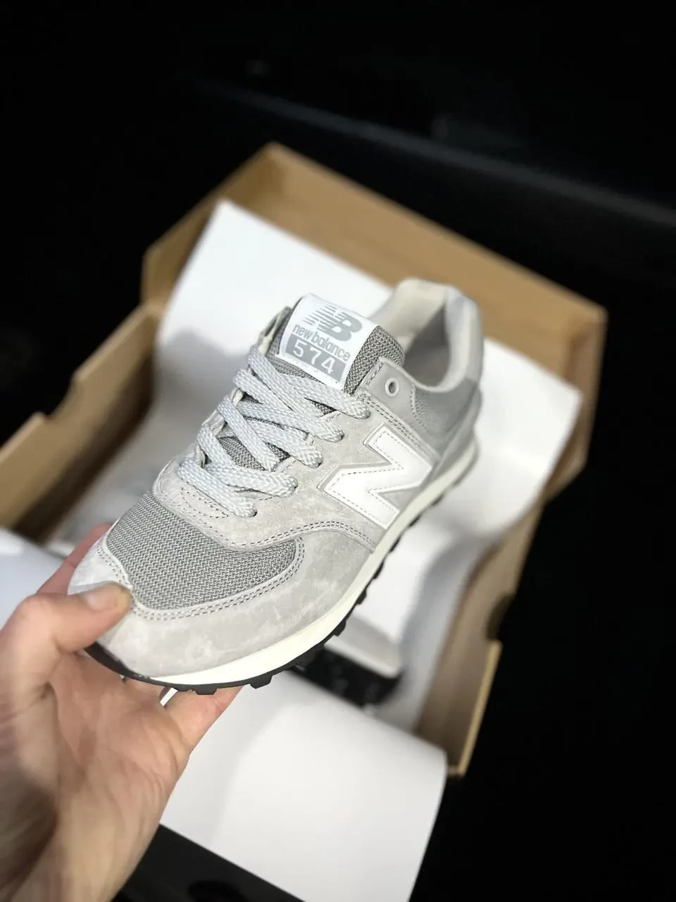 Кроссовки New Balance 574 арт 21727 (унисекс,26 беленс) 9
