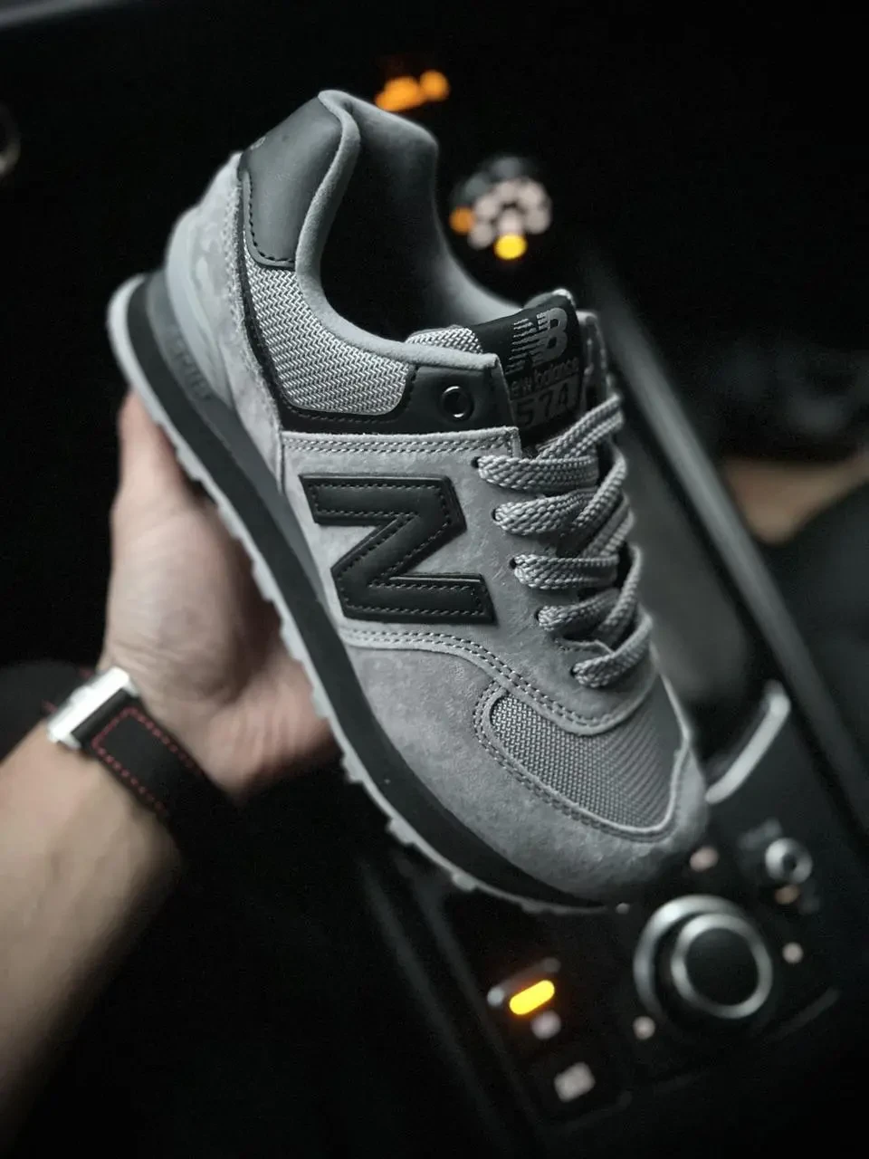 Кроссовки New Balance 574 арт 21725 (унисекс,26 беленс) 8