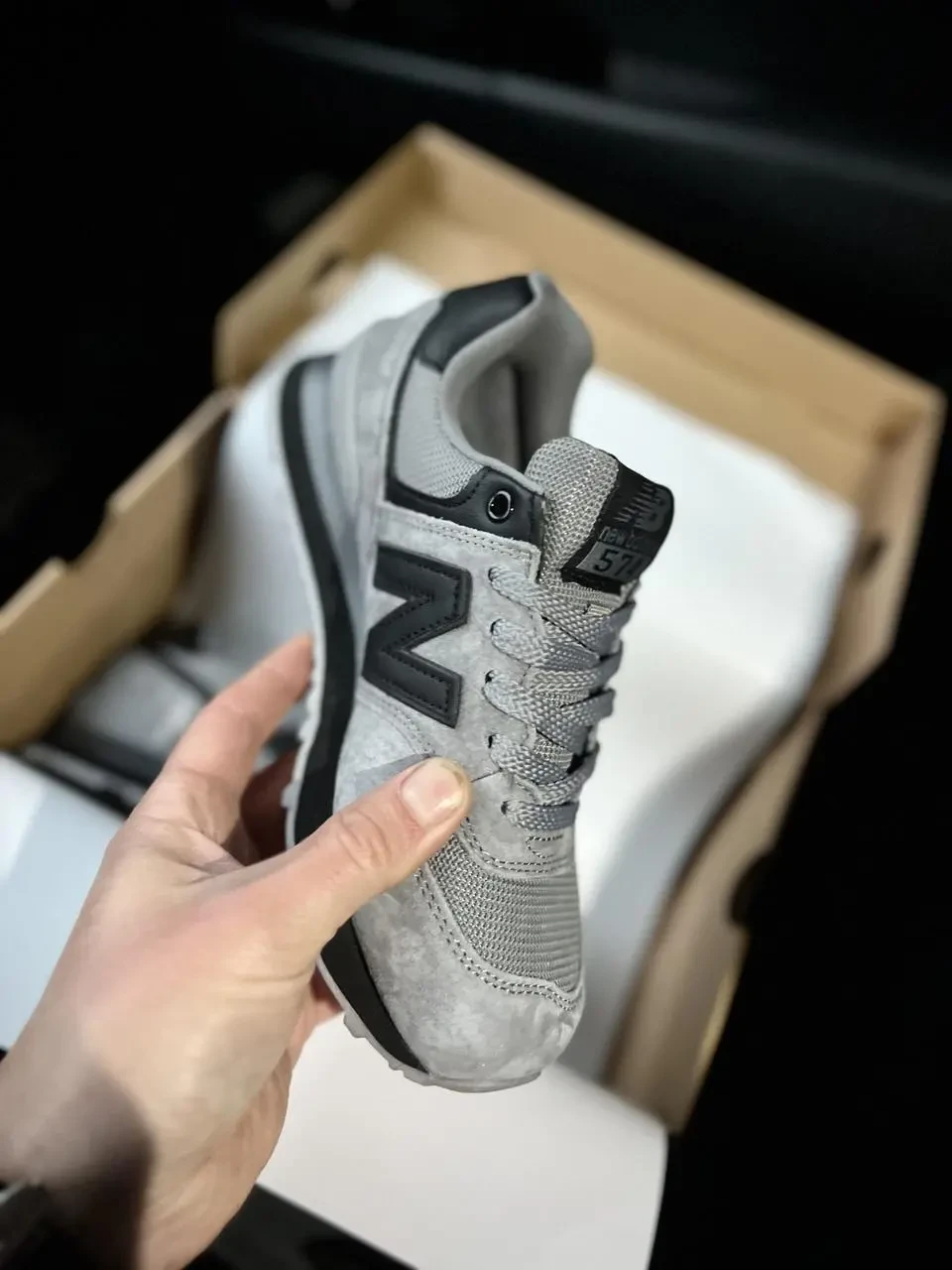 Кроссовки New Balance 574 арт 21725 (унисекс,26 беленс) 3