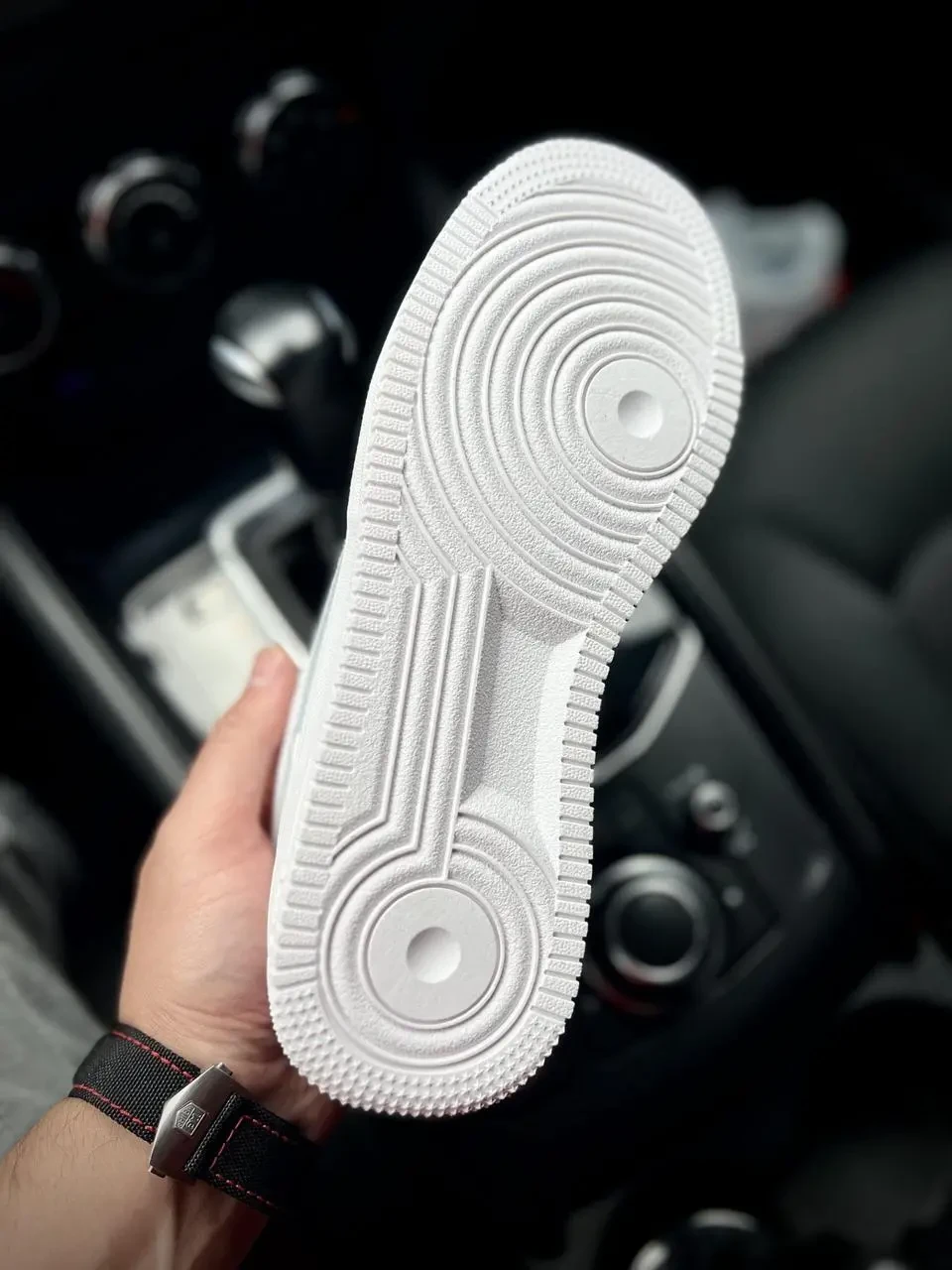 Кроссовки Nike Air Force 1 Low арт 21624 (белые, унисекс, найк) 5