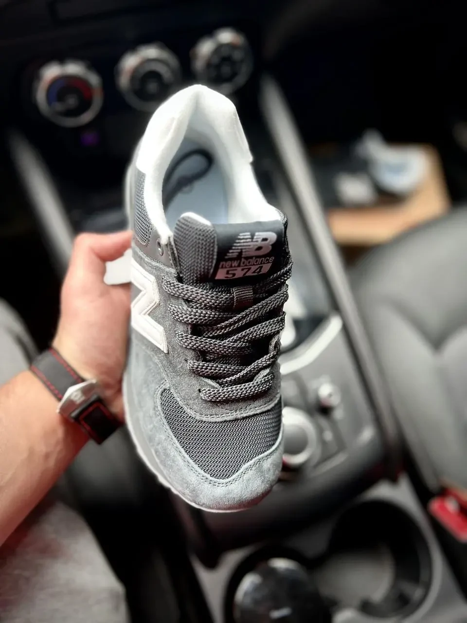 Кроссовки New Balance 574 арт 21616 (унисекс,26 беленс) 6