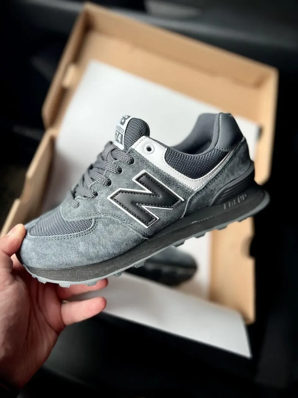 Кроссовки New Balance 574 арт 21615 (унисекс,26 беленс) 2