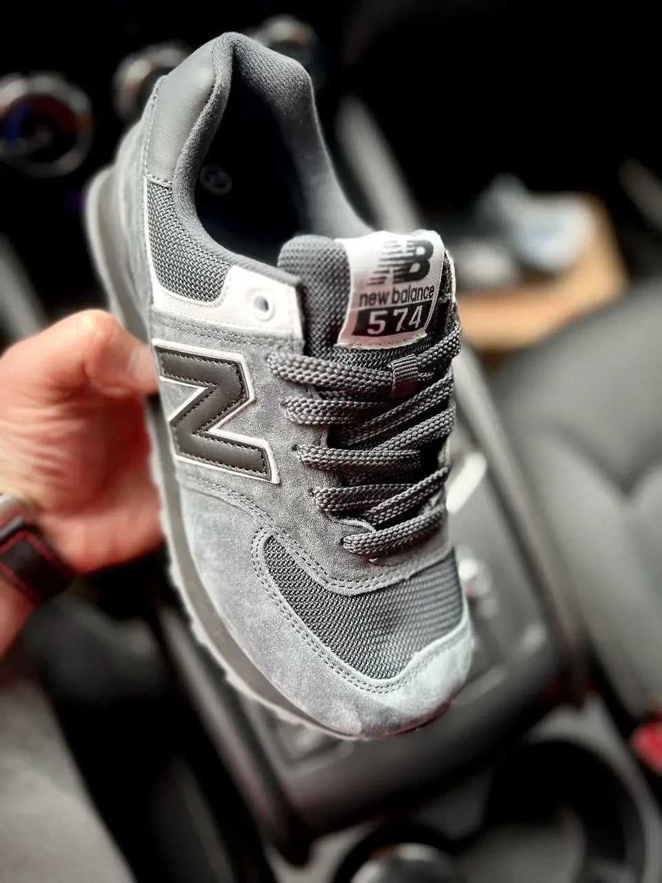 Кроссовки New Balance 574 арт 21615 (унисекс,26 беленс) 6