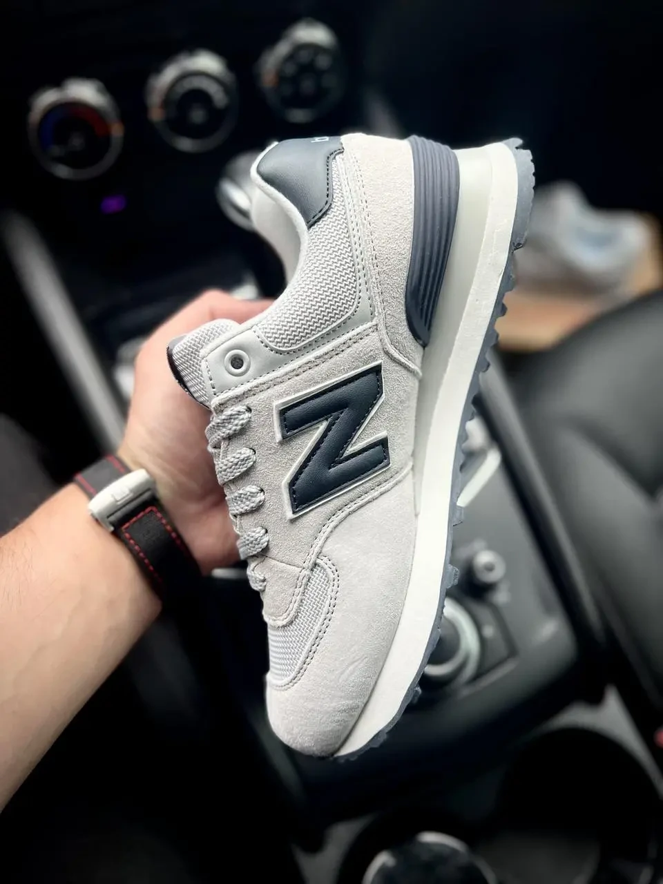 Кроссовки New Balance 574 арт 21614 (унисекс,26 беленс) 5