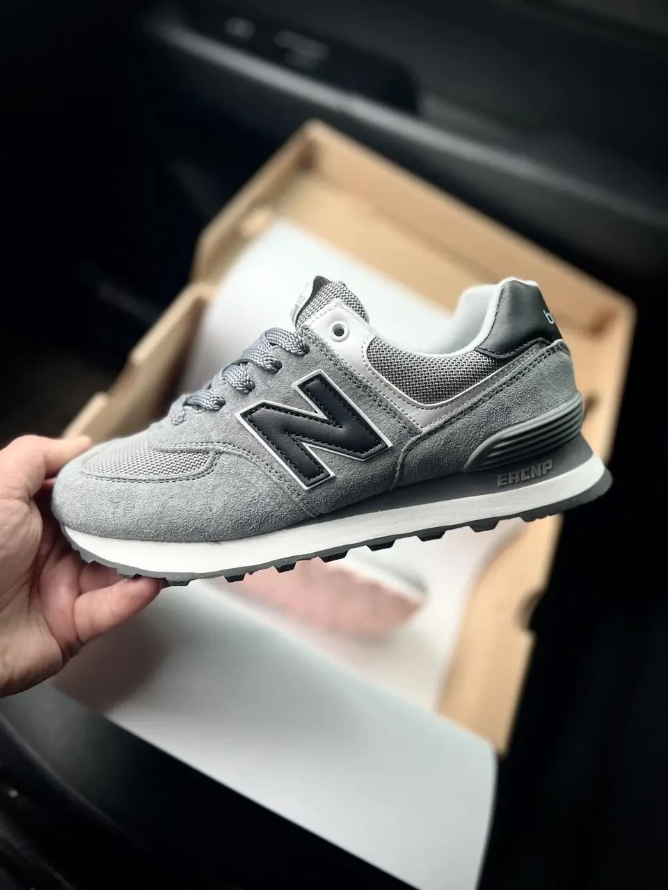 Кроссовки New Balance 574 арт 21612 (унисекс,26 беленс) 2