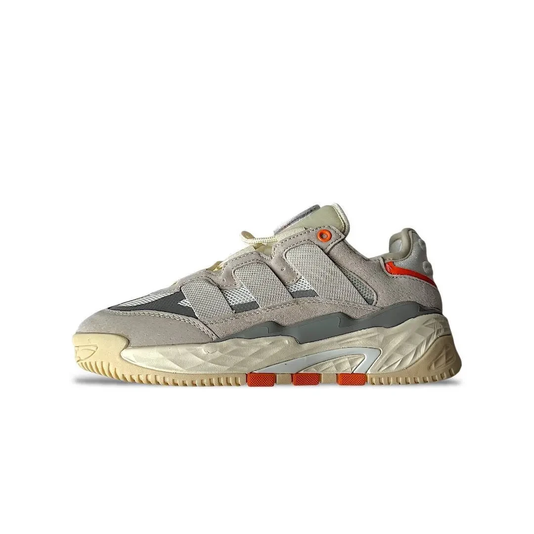 Кросівки Жіночі Adidas Niteball Beige & White & Orange Арт 175 (Адідас Найтбол, Унісекс) 41