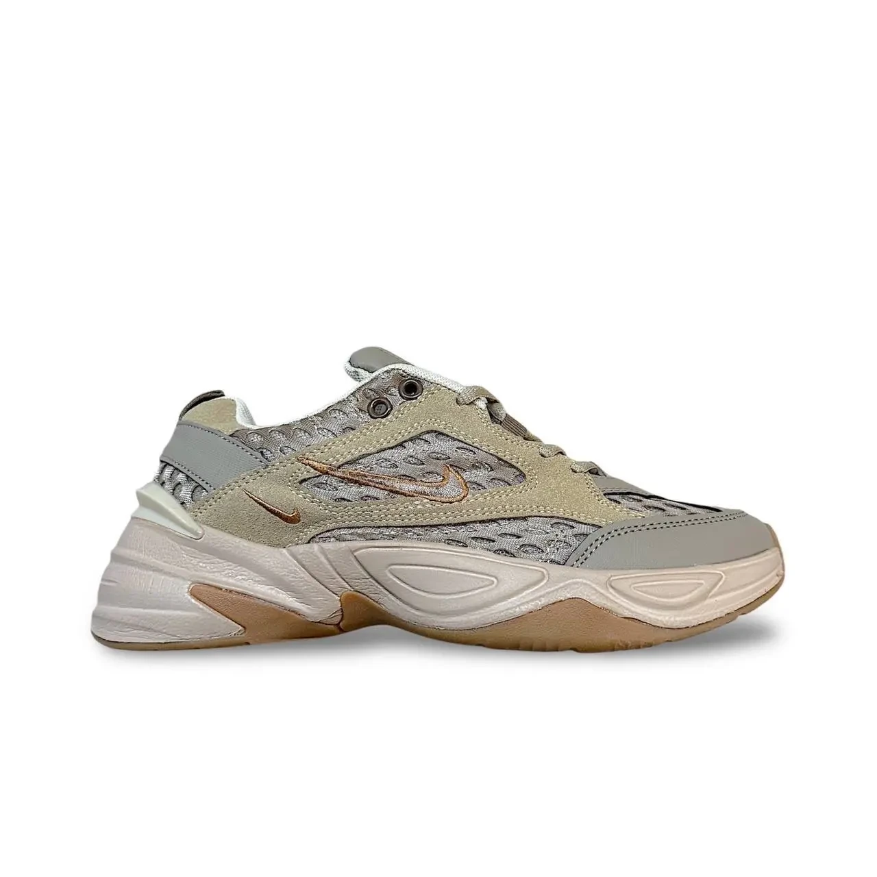 Кросівки Жіночі Nike M2K Tekno Beige & Gray Арт 179 (Найк М2К) 3