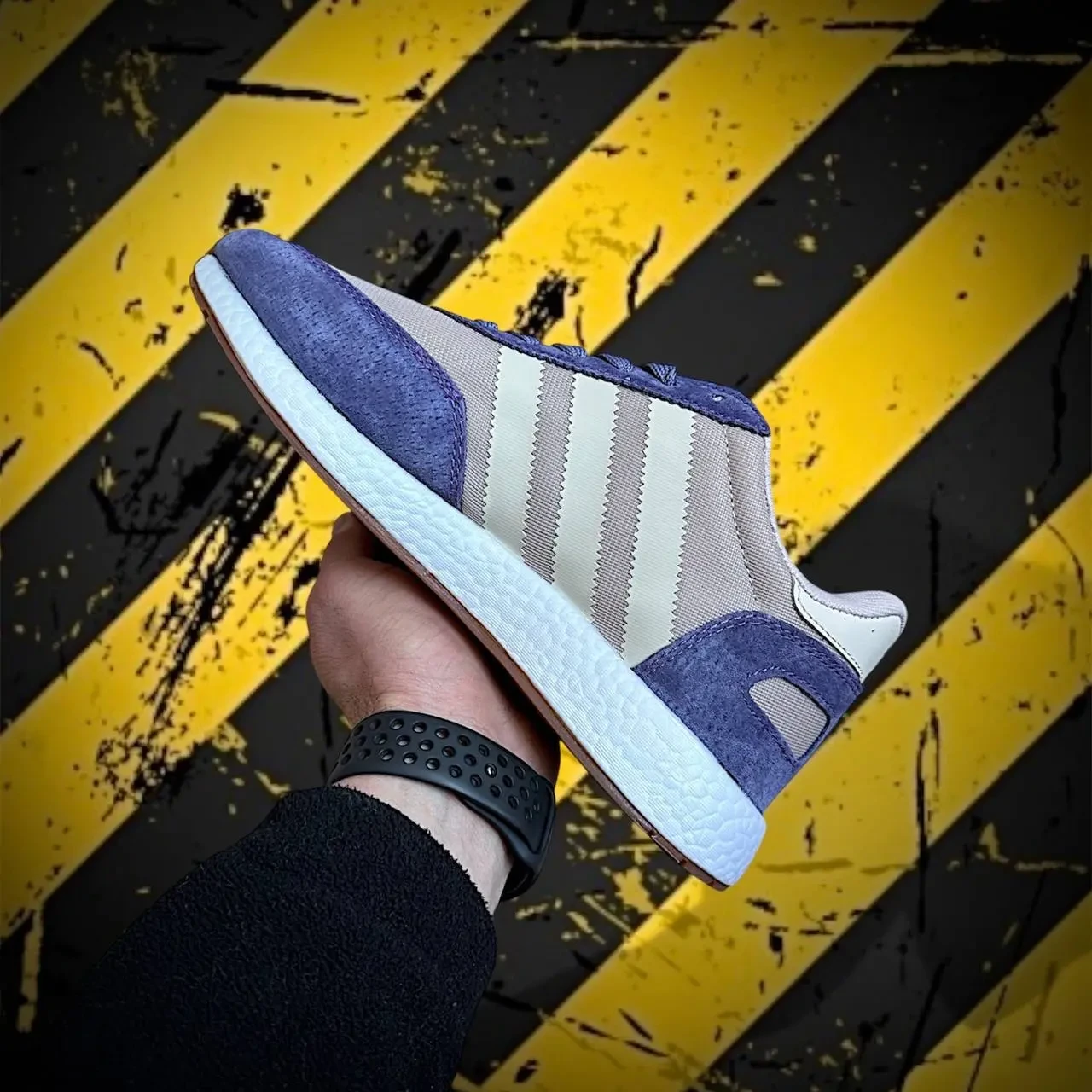 Кросівки Жіночі Adidas Iniki Beige Violet Арт 180 (Адідас Інікі) 6
