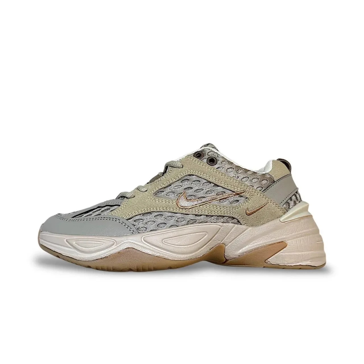 Кросівки Жіночі Nike M2K Tekno Beige & Gray Арт 179 (Найк М2К) 39
