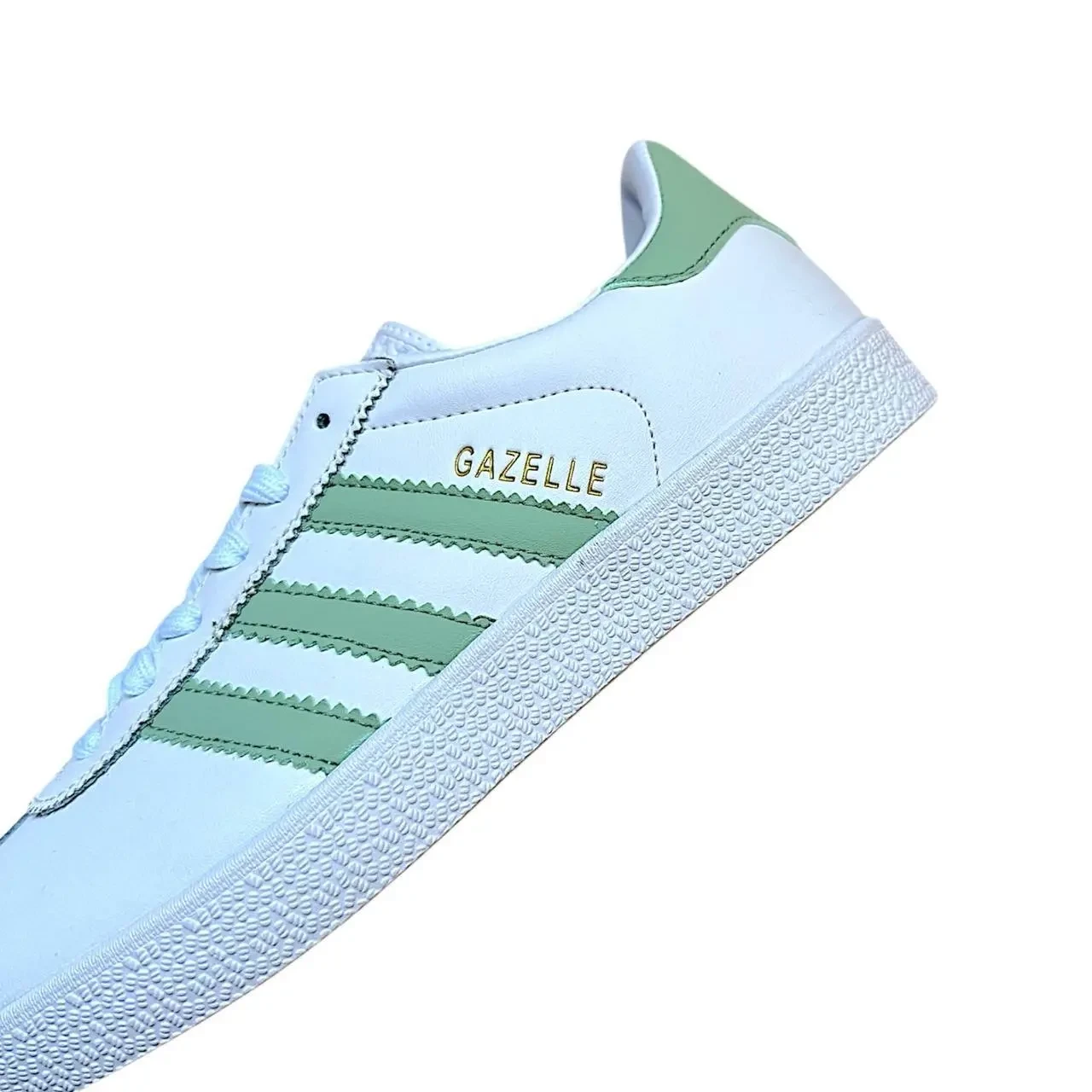 Кросівки Жіночі Adidas Gazelle White Green Арт 181 (Адідас Газель) 8