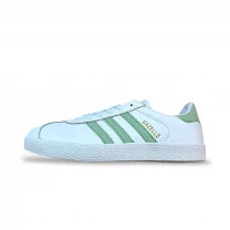 Кросівки Жіночі Adidas Gazelle White Green Арт 181 (Адідас Газель)