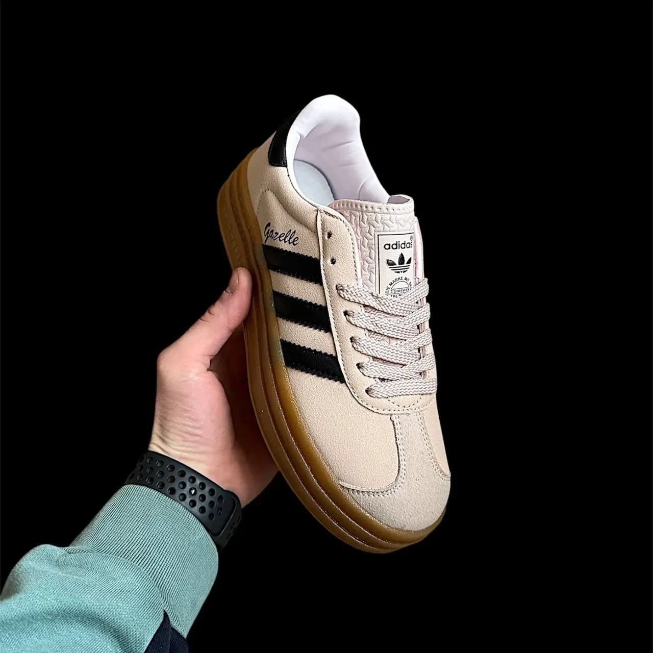 Кросівки Жіночі Adidas Gazelle Rose Black Арт 182 (Адідас Газель) 5