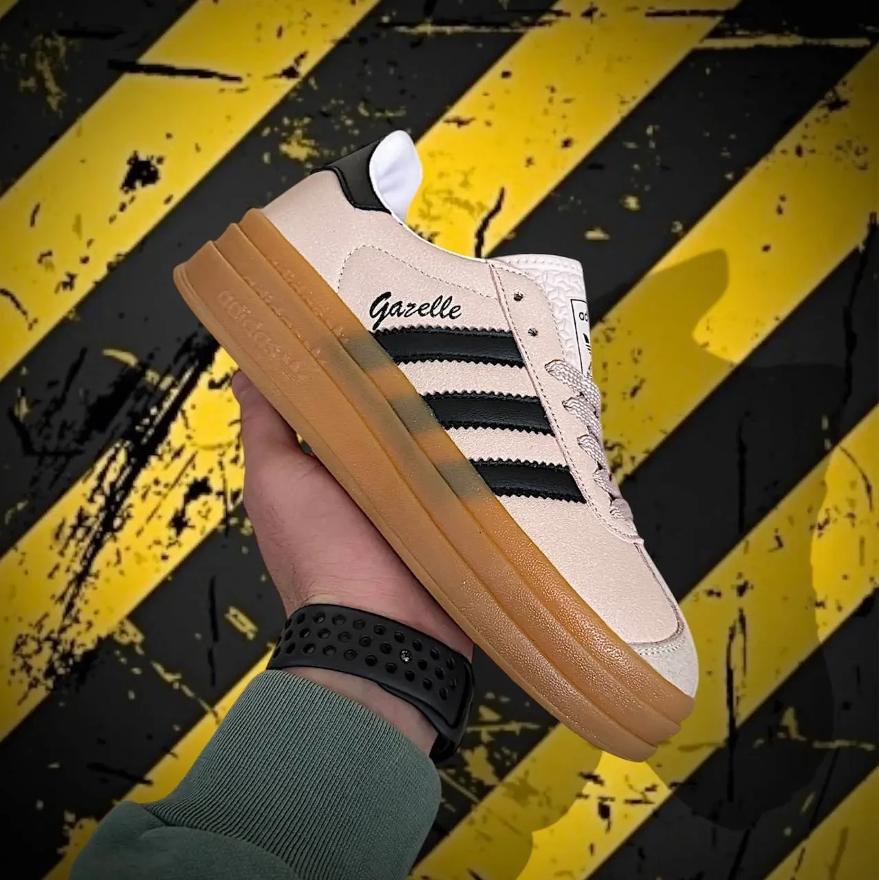Кросівки Жіночі Adidas Gazelle Rose Black Арт 182 (Адідас Газель) 4
