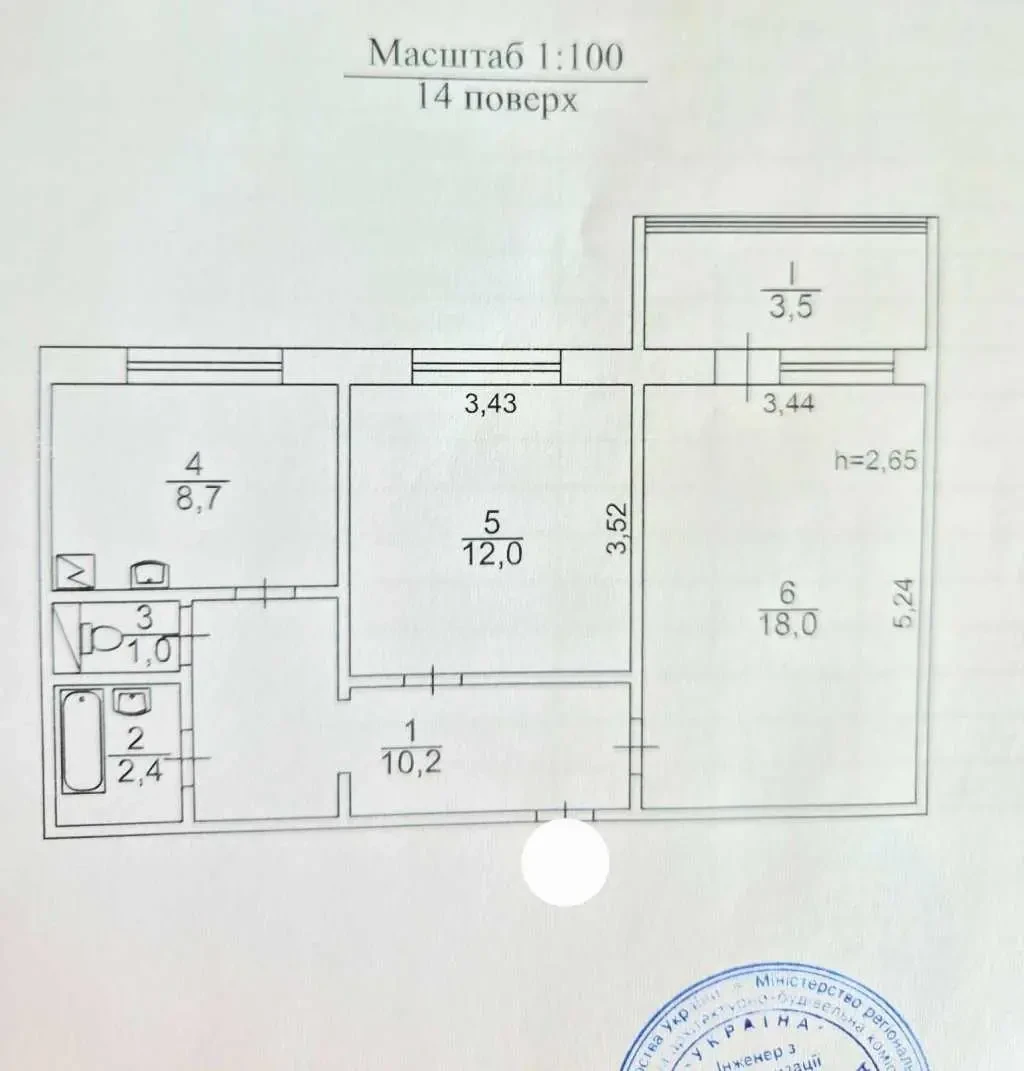 2-к квартира Київ, Деснянський, Володимира Маяковського 40 19
