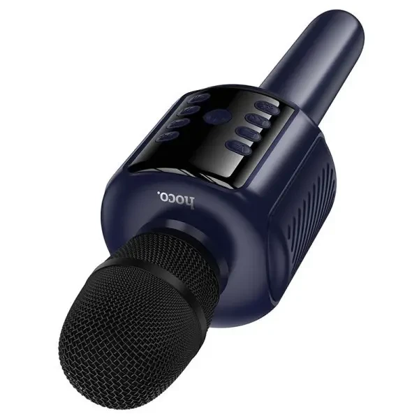 Мікрофон Hoco L24 Shine karaoke microphone 5W Blue 2