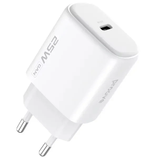 МЗП Proove Silicone Power 2 25W Type-C White (WCSP25010002)