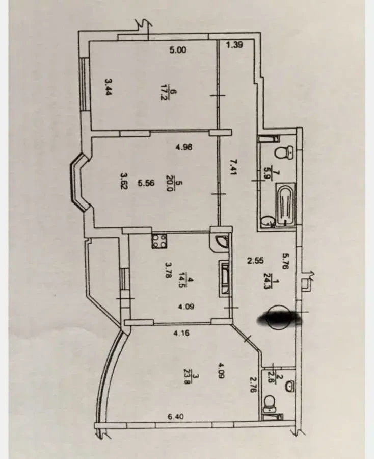 3-к квартира Київ, Голосіївський, Антоновича 103 19