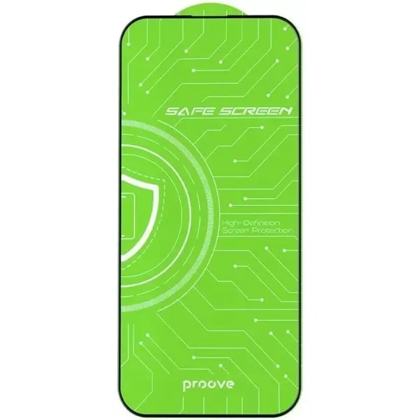 Захисне скло Proove Safe Screen для iPhone 17 Pro Black (PGPSS1I17P01)