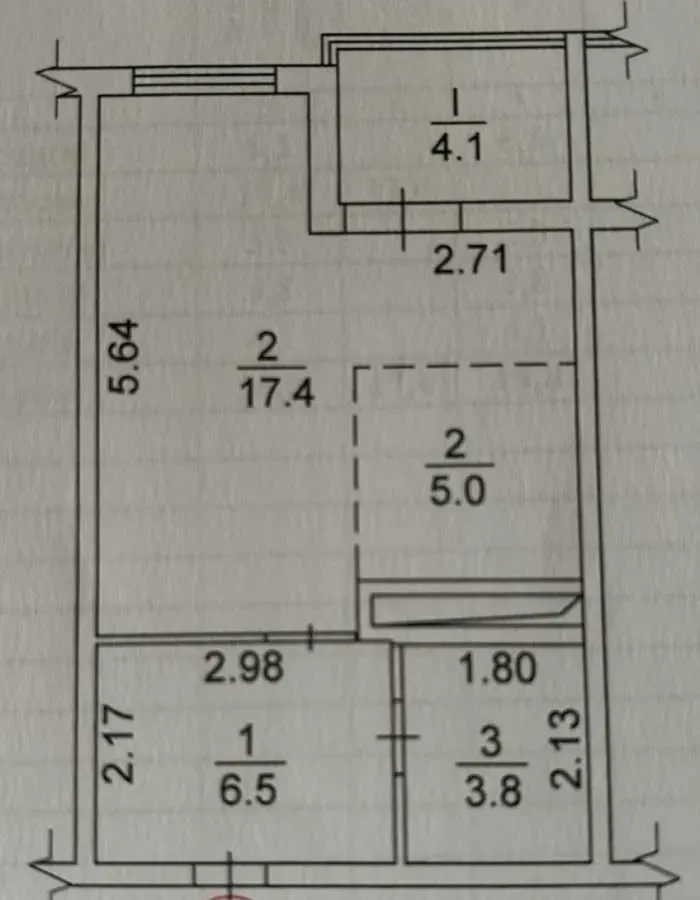 1-к квартира Броварський, Бровари, Симона Петлюри 35 14