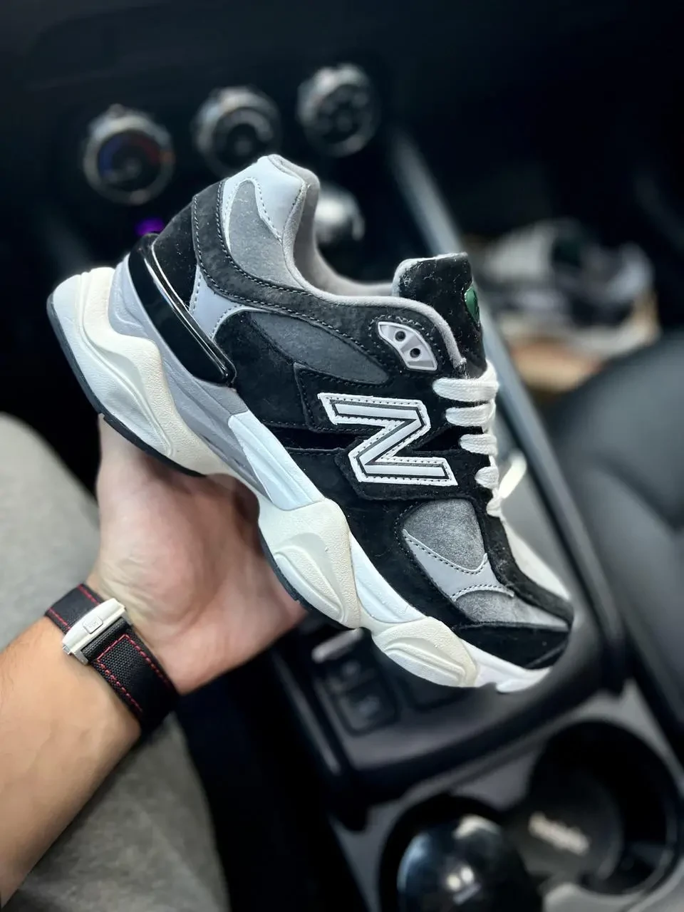 Кроссовки зимние New Balance 9060 арт 21657 (унисекс,26биленс)