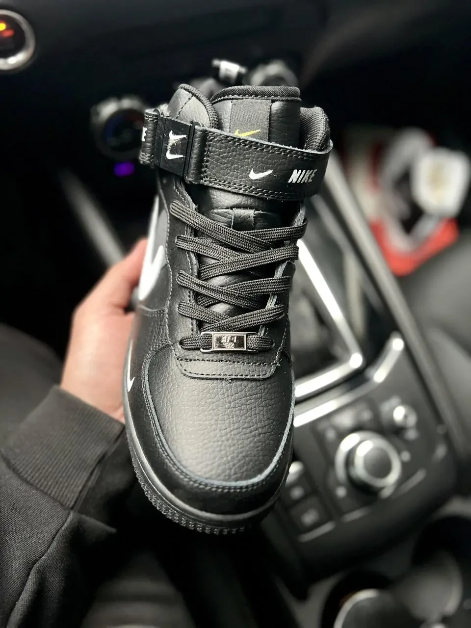Кроссовки зимние Nike Air Force High арт 21547 (унисекс, найк, зима) 9