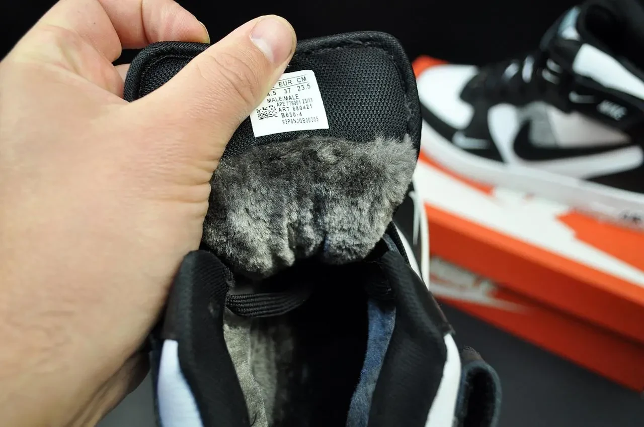 Кроссовки зимние Nike Air Force High арт 21546 (унисекс, найк, зима) 3