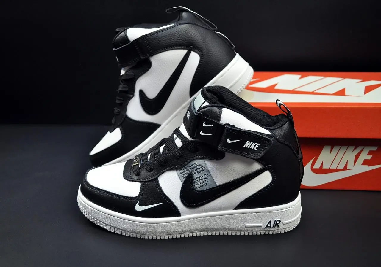 Кроссовки зимние Nike Air Force High арт 21546 (унисекс, найк, зима) 6