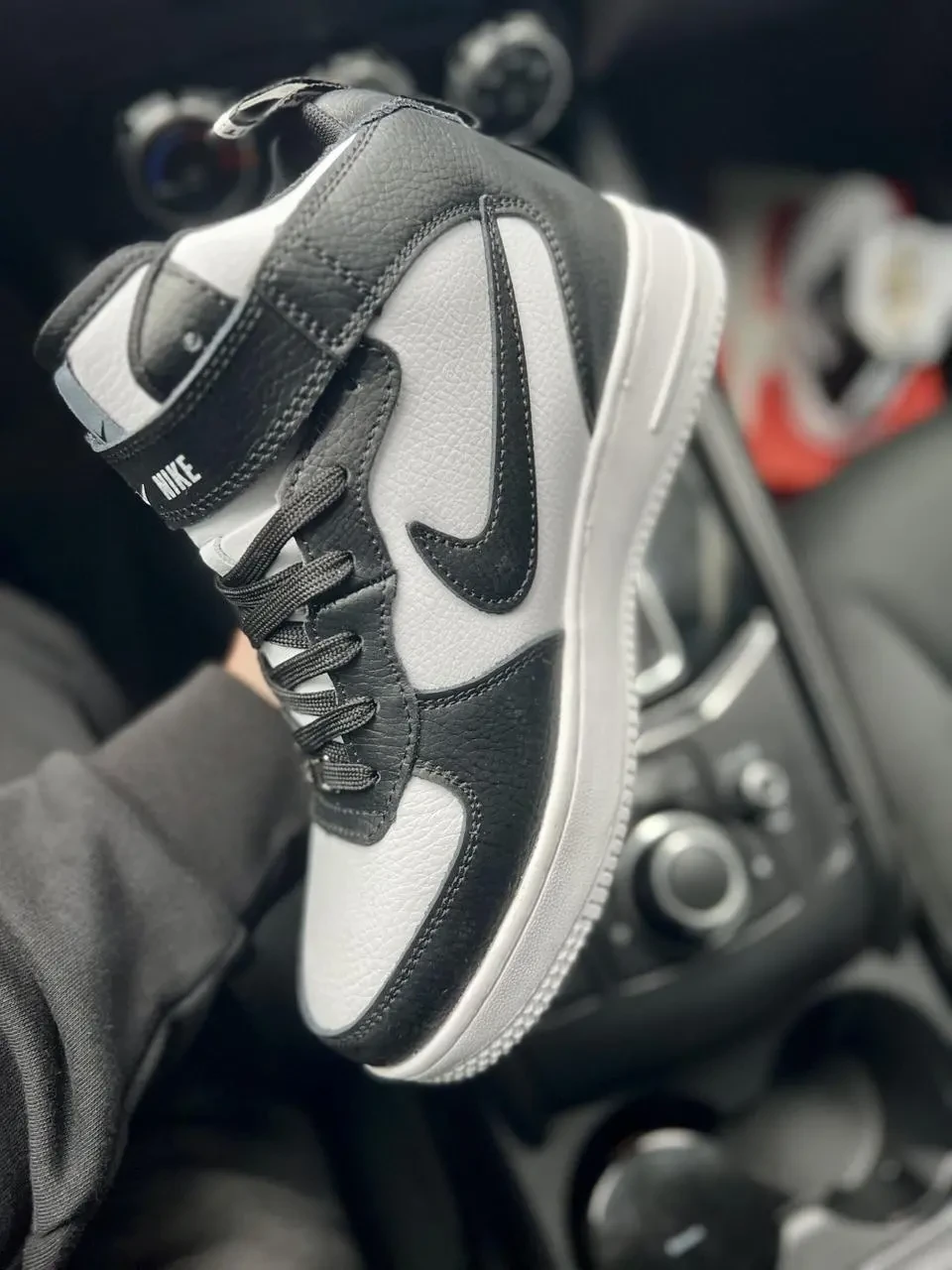 Кроссовки зимние Nike Air Force High арт 21546 (унисекс, найк, зима) 8