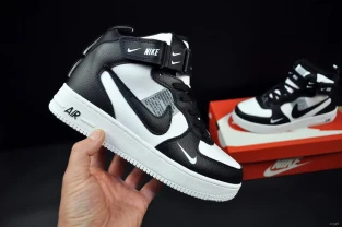 Кроссовки зимние Nike Air Force High арт 21546 (унисекс, найк, зима)