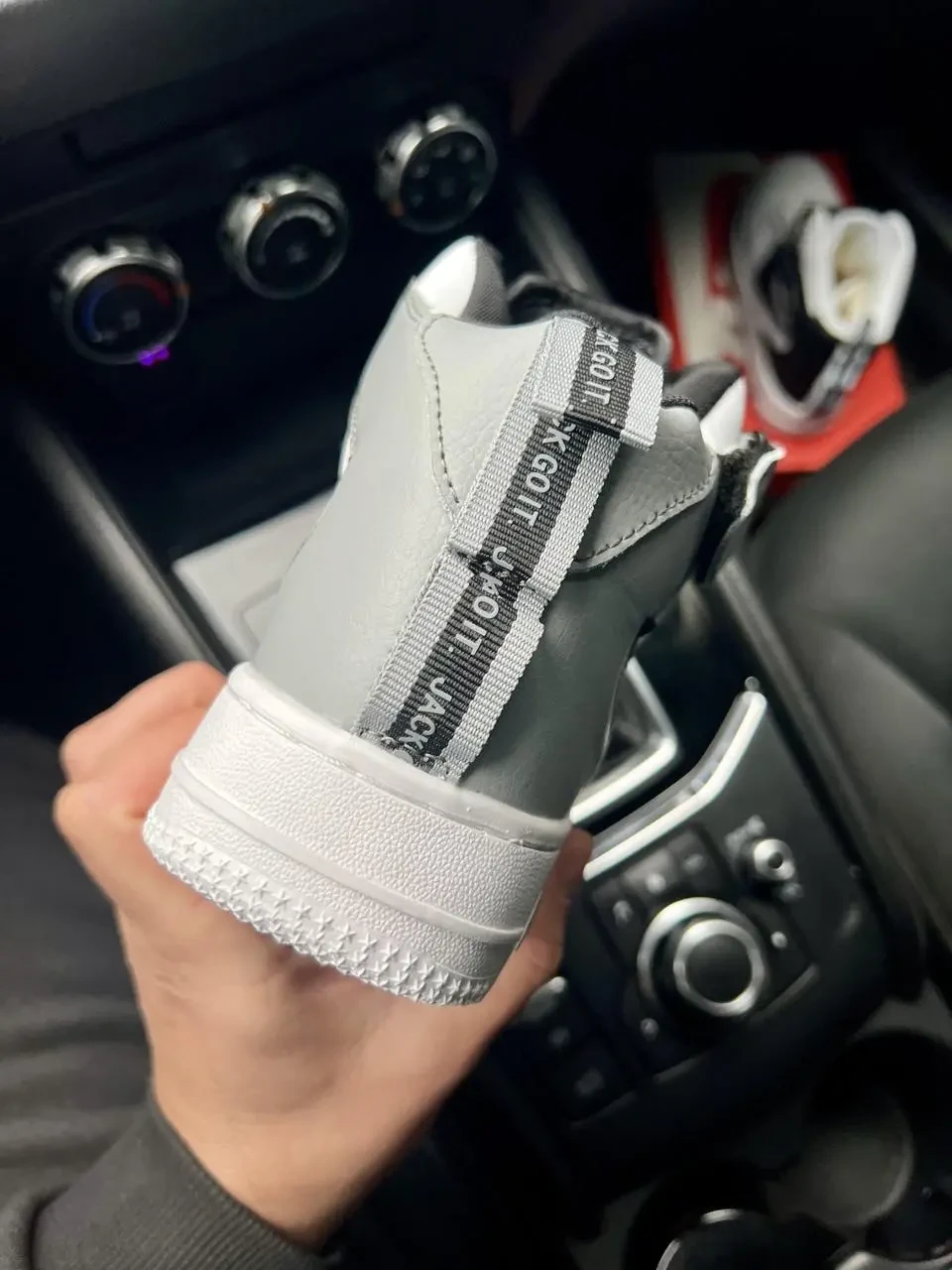 Кроссовки зимние Nike Air Force High арт 21545 (унисекс, найк, зима) 7