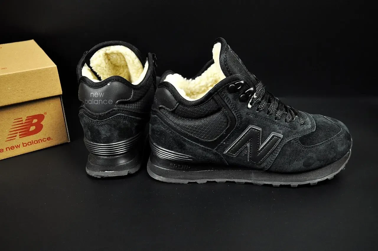 Кроссовки зимние New Balance 574 High арт 21542 (унисекс,2500285) 3