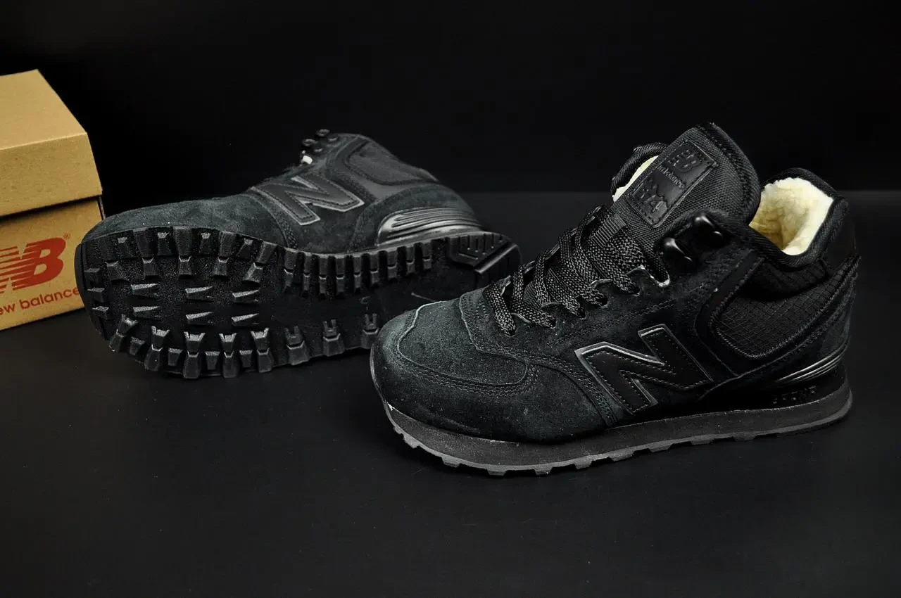 Кроссовки зимние New Balance 574 High арт 21542 (унисекс,2500285) 5