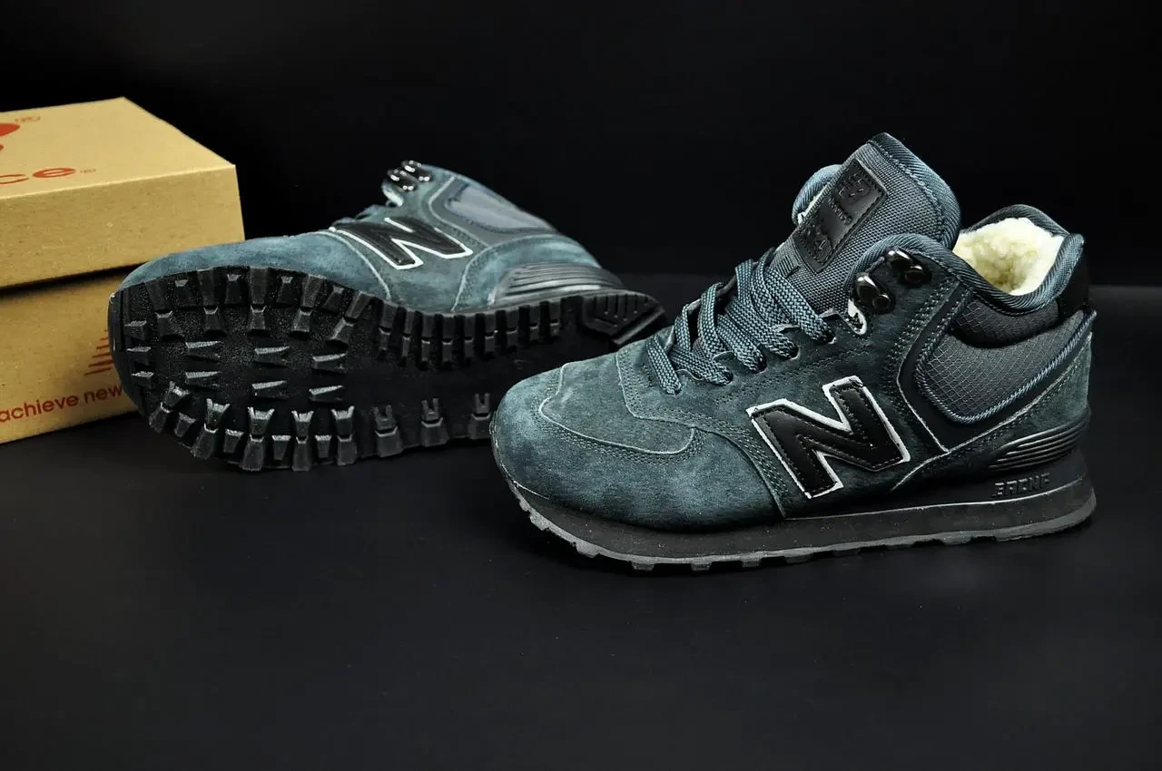 Кроссовки зимние New Balance 574 High арт 21541 (унисекс,252биленс) 6