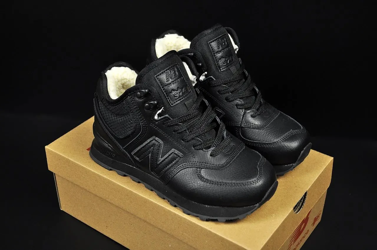 Кроссовки зимние New Balance 574 High арт 21540 (унисекс,252биленс) 3