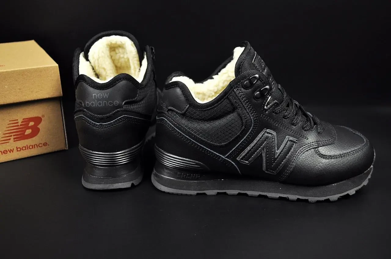Кроссовки зимние New Balance 574 High арт 21540 (унисекс,252биленс) 4
