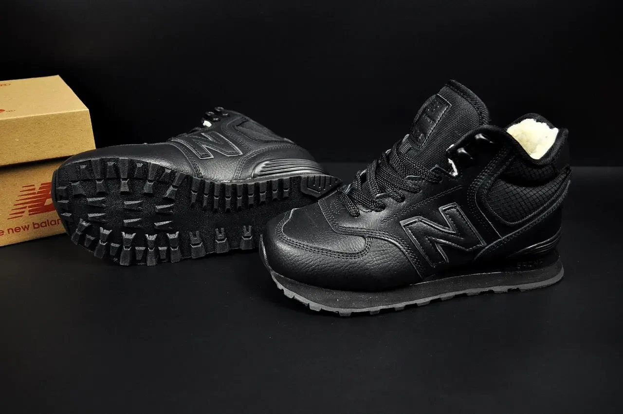 Кроссовки зимние New Balance 574 High арт 21540 (унисекс,252биленс) 5