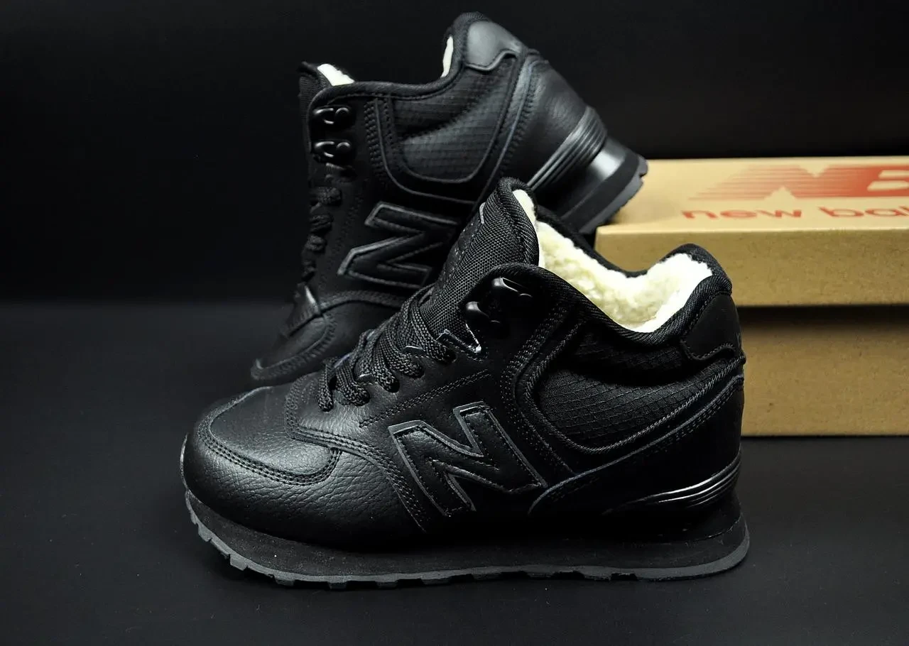Кроссовки зимние New Balance 574 High арт 21540 (унисекс,252биленс) 6